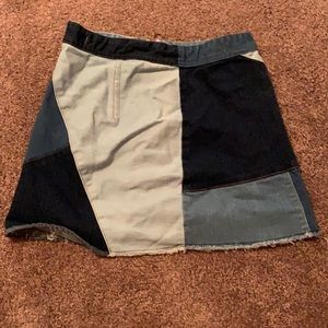 Jean skirt. Fits like a small/medium. Worn twice